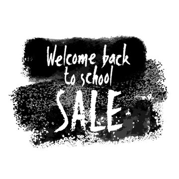 Welcome Back to School Sale Banner
