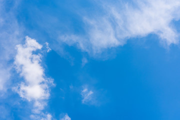 Cloud and blue sky background