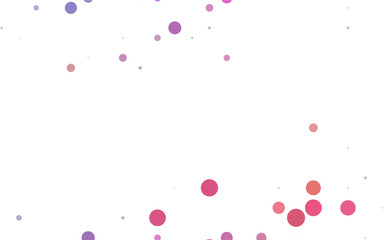 Dark Multicolor vector pattern of geometric circle shapes.