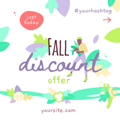 Fall discount offer