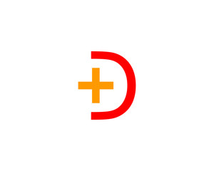 d letter medical logo