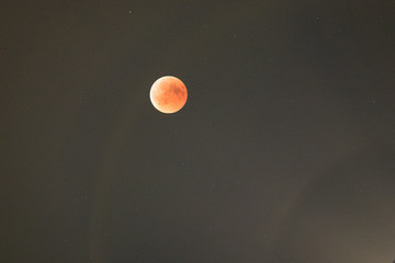 Mondfinsternis / Blutmond über München - Juli 2018 © tina7si