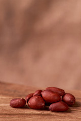 Peanut snacks nuts eating snacks red peanuts peanuts fried peanuts. concept of a good Friday rest