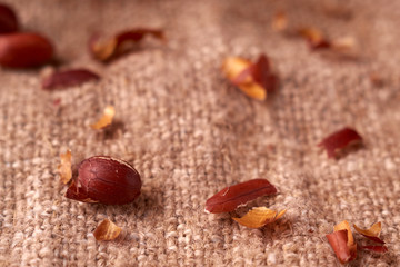 Peanut snacks nuts eating snacks red peanuts peanuts fried peanuts. concept of a good Friday rest
