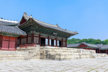 Fototapeta premium Changgyeonggung palace scene in Seoul