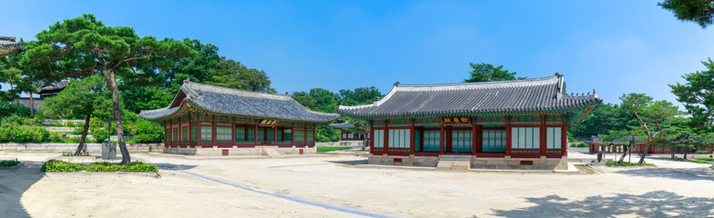 Obraz premium Changgyeonggung palace scene in Seoul
