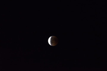 Totale Mondfinsternis / Blutmond über München - Juli 2018