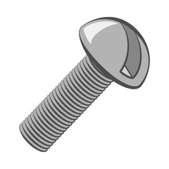 Screw cartoon vector