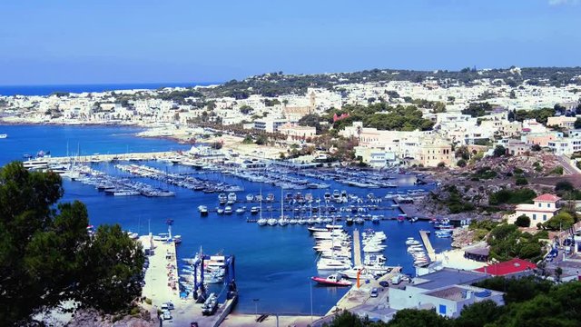 marina docked boats Santa Maria Leuca Apulia Salento region Lecce italy