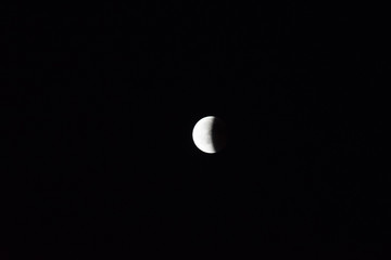 Totale Mondfinsternis / Blutmond über München - Juli 2018
