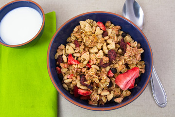muesli aux fruits