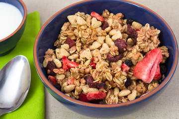 muesli aux fruits