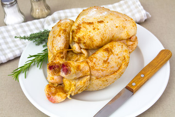 poulet et épices