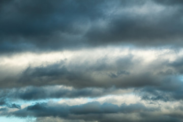 Fototapeta premium Nuages orageux 