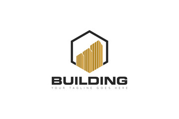 building logo and icon Vector design Template. Vector Illustrator Eps.10