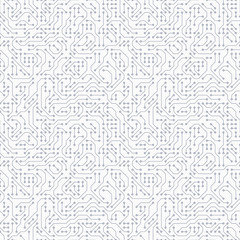 Computer circuit board. Seamless pattern