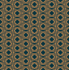 Vector seamless pattern. Modern stylish abstract texture. Repeating geometric tiles from striped elements