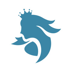 Queen abstract sign.