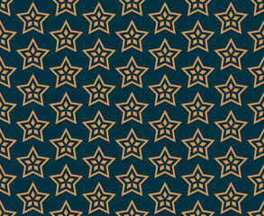 Vector seamless pattern. Modern stylish abstract texture. Repeating geometric tiles from striped elements