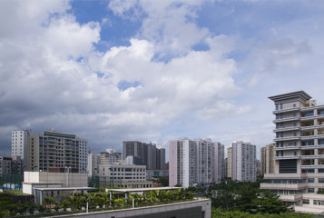 Fototapeta na wymiar Cloud 中国海口