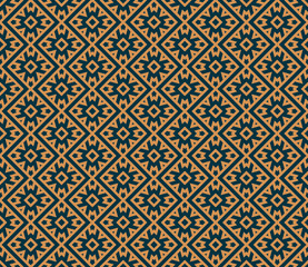Vector seamless pattern. Modern stylish abstract texture. Repeating geometric tiles from striped elements