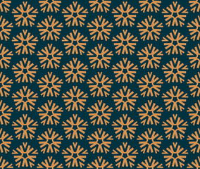 Vector seamless pattern. Modern stylish abstract texture. Repeating geometric tiles from striped elements