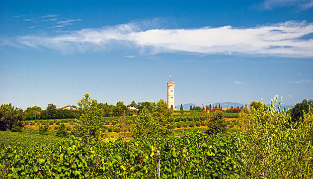 Panorama di San Martino della Battaglia.