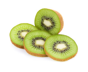 Fototapeta premium Kiwi fruit isolated on white background