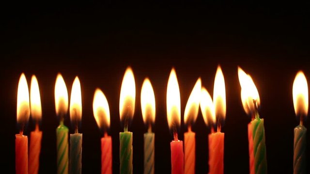 candle light birthday