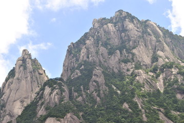 The Yellow Mountain in China