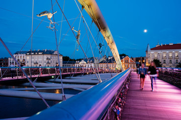 Obraz premium The building of the Centre for Documentation of the Art of Tadeusz Kantor CRICOTEKA in Krakow, Poland