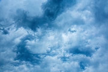 Fototapeta premium Nice blue stormy clouds
