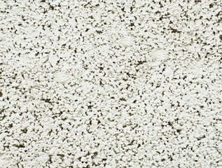 Breeze block painted white in closeup