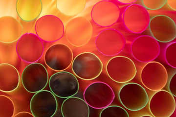 Circles in red yellow and green