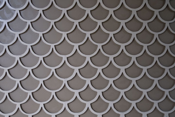 Concrete Pavement as Squama. Seamless Tileable Texture.