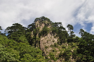 The Yellow Mountain in China