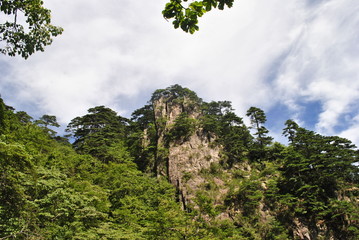 The Yellow Mountain in China