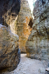Imbros gorge in Crete