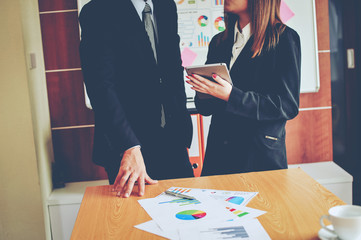 Teamwork team Doing Business as a Team Corporate meetings Unity in work In the office The success of the businessmen. To succeed.