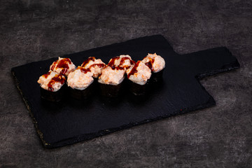 Japanese spicy sushi