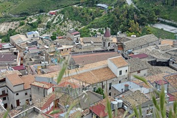  Sicile, village de Caltabellotta