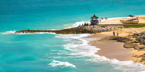 Obraz premium Pandawa beach at sunny day. Bali, Indonesia