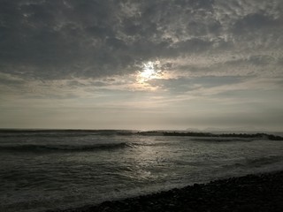 atardecer