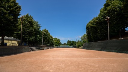 Tamburello field in rural Lombardy, Italy