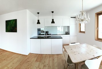 Wohnraum/Stube mit Küche