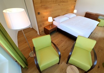 Hotelzimmer Alpenstyle