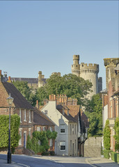 Arundel Castle from Maltravers Street © Matthew J. Thomas