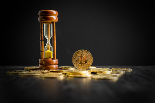 bitcoin and hourglass