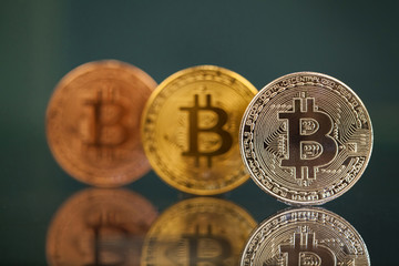 Golden Bitcoin Cryptocurrency