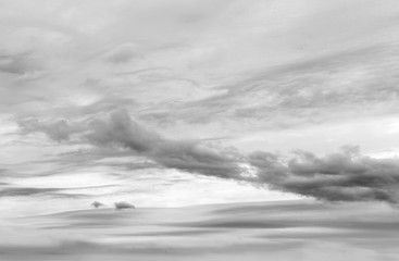 Obraz premium Grey storm clouds